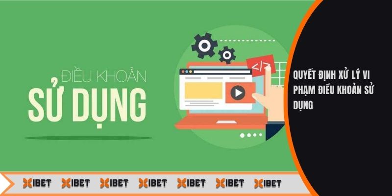 Quyết định xử lý vi phạm điều khoản sử dụng