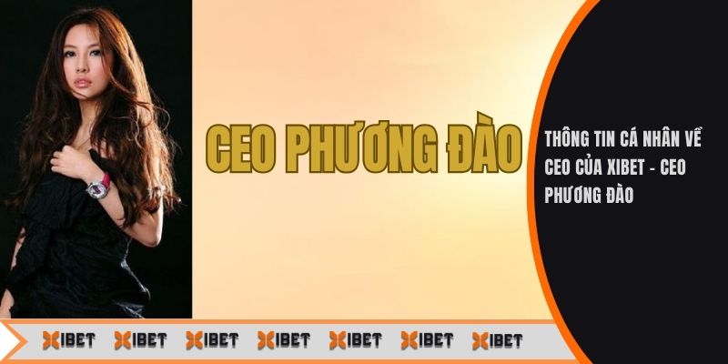 Thông tin cá nhân về CEO của Xibet - CEO Phương Đào